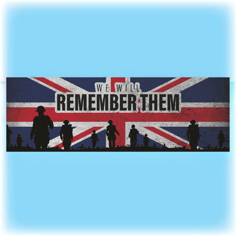 VE Day 80 outdoor banner - Design 3