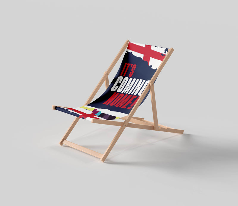 It's coming home deckchair