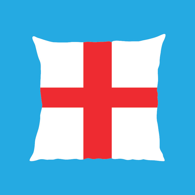 England Flag Cushion