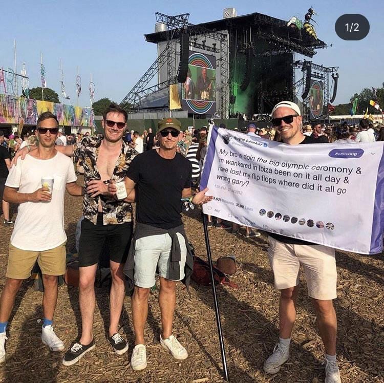 Print Your Own Creamfields Festival Flag Design