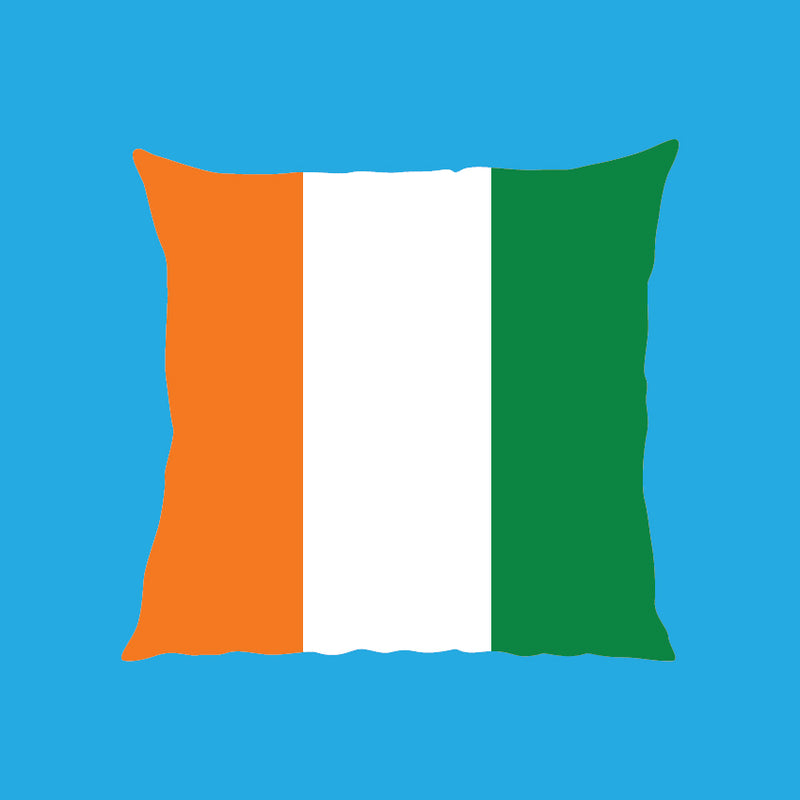 Ireland flag cushion