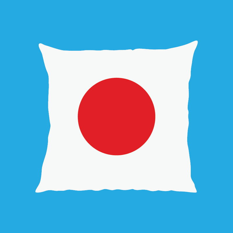 Japan Flag Cushion