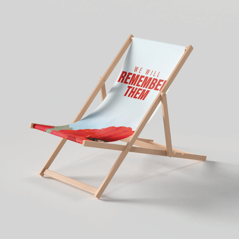 Remembrance Day deckchair