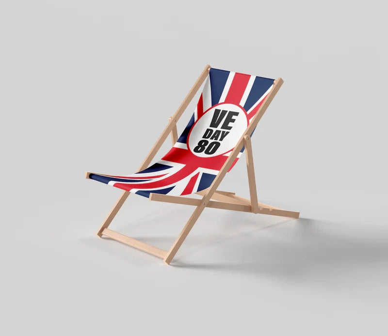 VE Day 80 Deckchair - Design 1