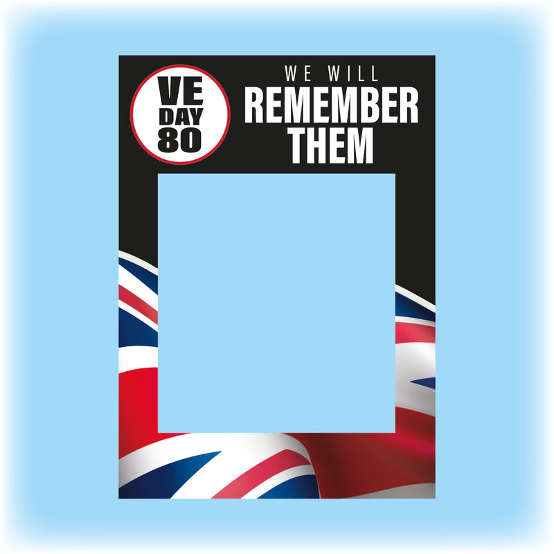 VE Day 80 Selfie Frame - Design 2