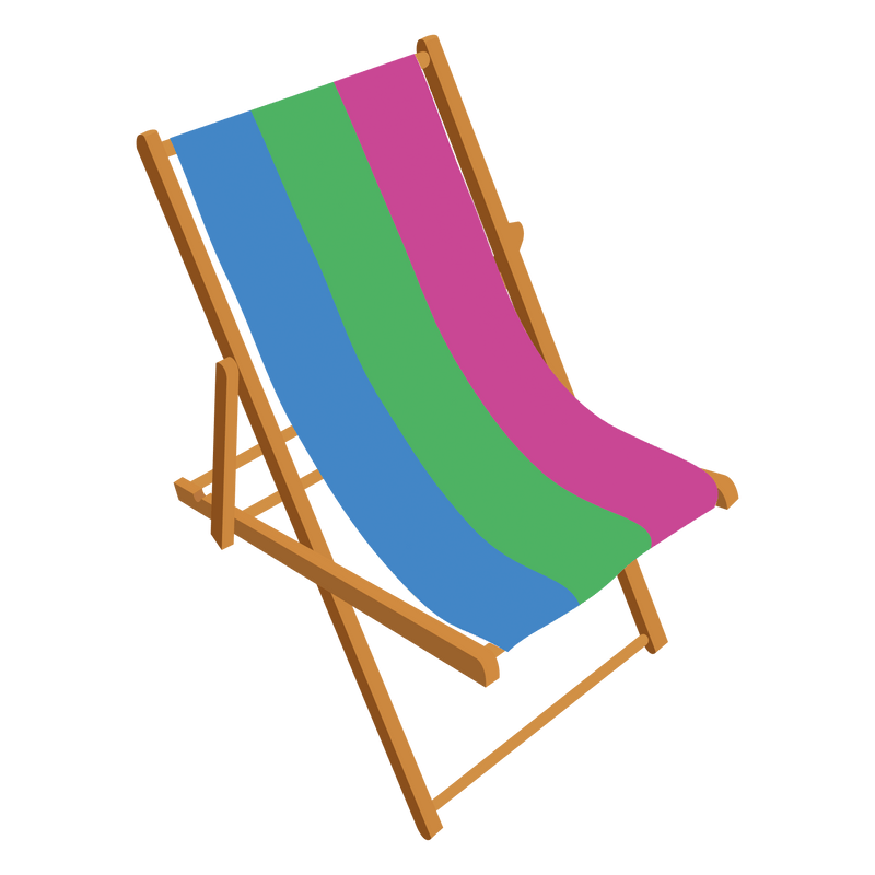 Polysexual Pride Deckchair | Flags and Flagpoles