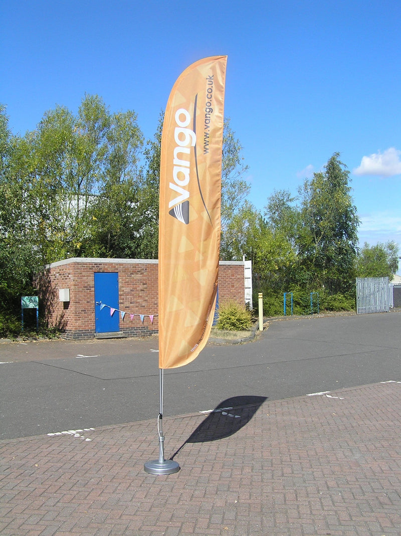 Medium Feather Flag with 18 kg base